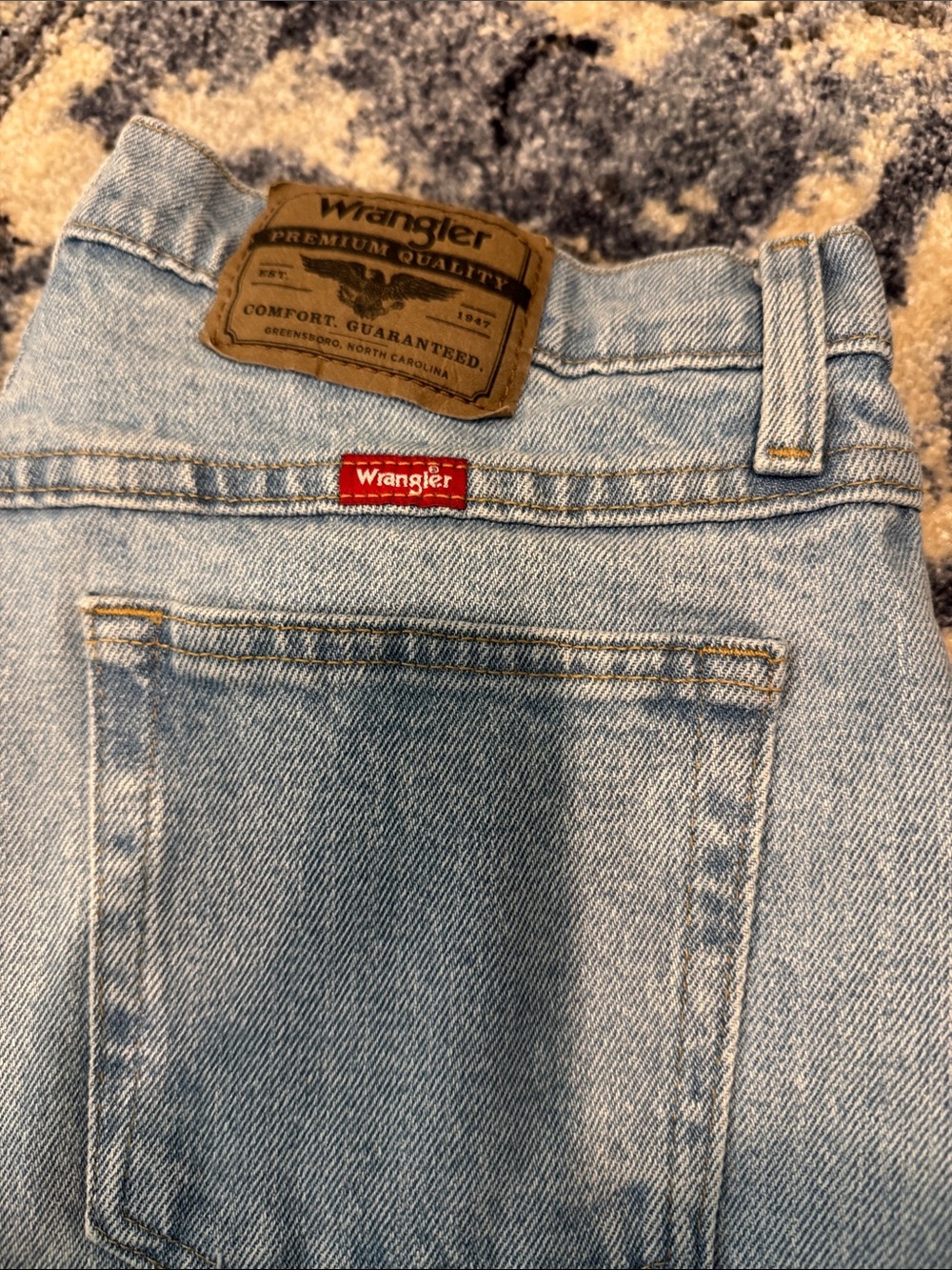 Wrangler Women’s Light Blue High-Rise Jeans
